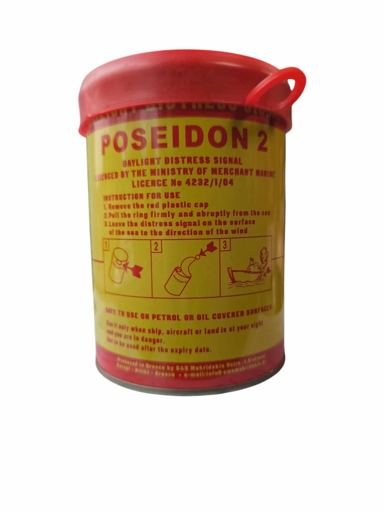 POSEIDON 2 – Denní nouzový dýmový signál - Dýmovnice