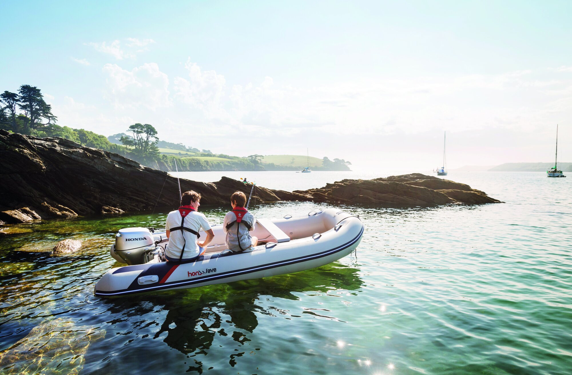 Honda Marine HonWave T 30 AE3 LG Nafukovací člun