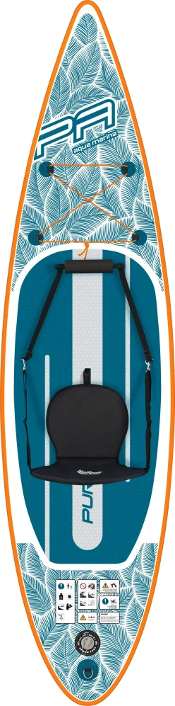 Paddleboard PURE AIR Tropic 11' Combo Allround 335 × 82 × 15 cm, nosnost: 145 kg
