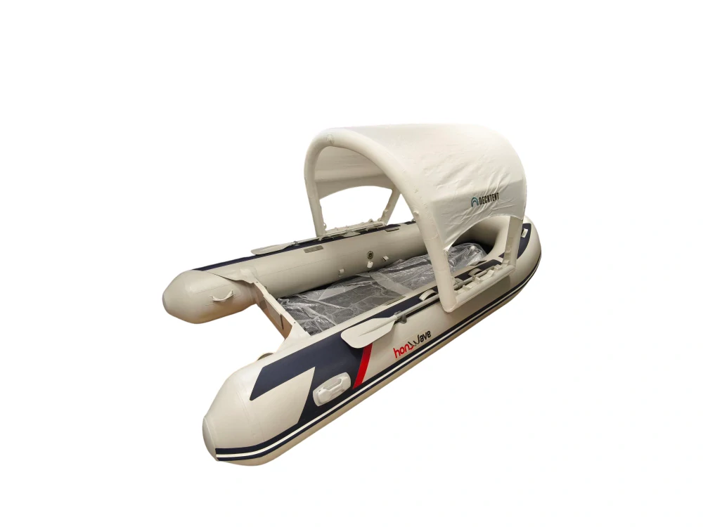 DECKTENT Bimini XXS pro RIB a motorové čluny 2,5–5 m bílá