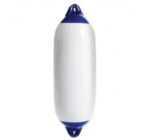 Fendr Majoni Star bílý s modrými konci 00228 Velikost: průměr 18cm, délka 60 cm